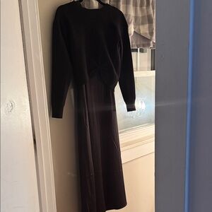 Women’s size sm 2 piece full length dress